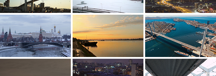 俄罗斯莫斯科城市建筑夜景人流地标风景风光旅游航拍高清视频素材