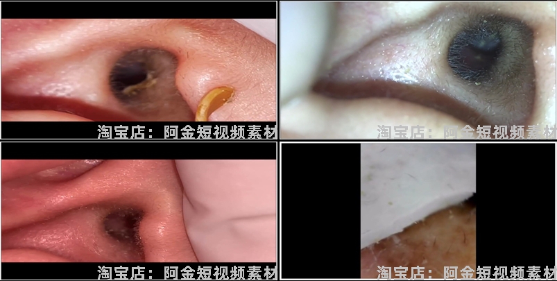 国外助眠直播素材哄睡助眠采耳解压掏耳朵中长高清自媒体视频引流