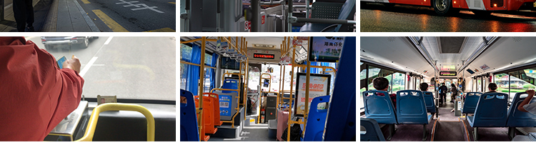 公交车站上下班族早高峰公共交通出行乘客上车高清4K实拍视频素材