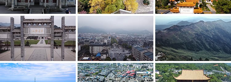 湖南南岳衡山祝融峰金刚舍利塔万寿大鼎风光旅游风景点短视频素材