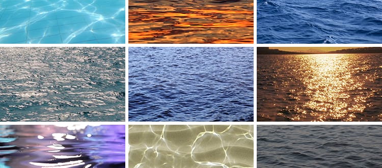 水面波光粼粼湖面海波纹涟漪江河荡漾唯美空镜头自媒体短视频素材