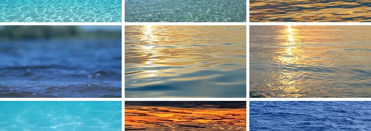 水面波光粼粼湖面海波纹涟漪江河荡漾唯美空镜头自媒体短视频素材