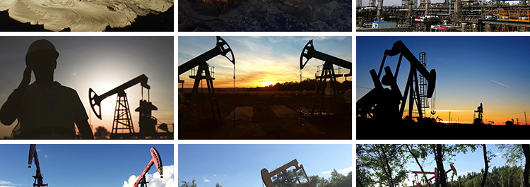 能源石油采油油井钻井海上夕阳开采工业化工矿井油田石化视频素材