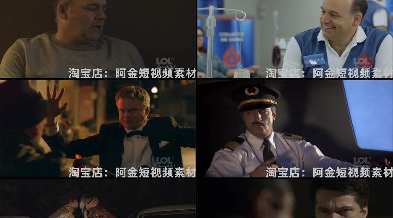 国外神反转搞笑短片中视频抖音爆笑剧情影视剪辑素材高清盘点解压