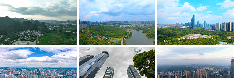 贵阳城市建筑风光地标CBD航拍延时旅游夜景点摄影宣传片视频素材