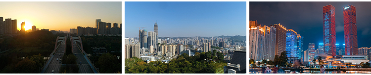 贵阳城市建筑风光地标CBD航拍延时旅游夜景点摄影宣传片视频素材