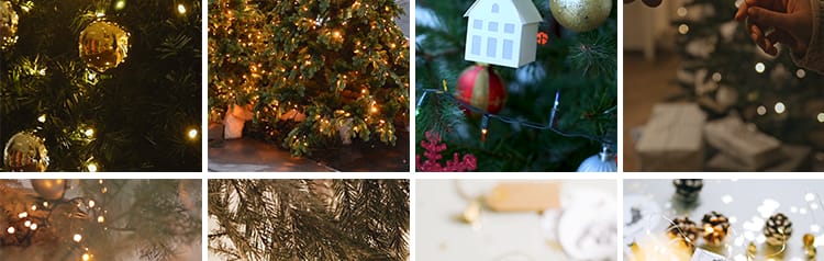 圣诞节平安夜圣诞树幸运球氛围祝福抖音快手自媒体剪辑短视频素材