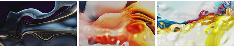 酸性质感渐变镭射抽象纹理流体熔岩流动炫彩艺术LED背景视频素材