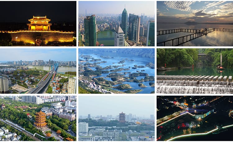 4K湖北武汉城市风光旅游景点景区高楼大厦长江大桥剪辑短视频素材