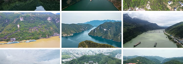湖北宜昌城市风光旅游景点景区长江三峡大坝壮丽山河航拍视频素材