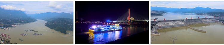 湖北宜昌城市风光旅游景点景区长江三峡大坝壮丽山河航拍视频素材