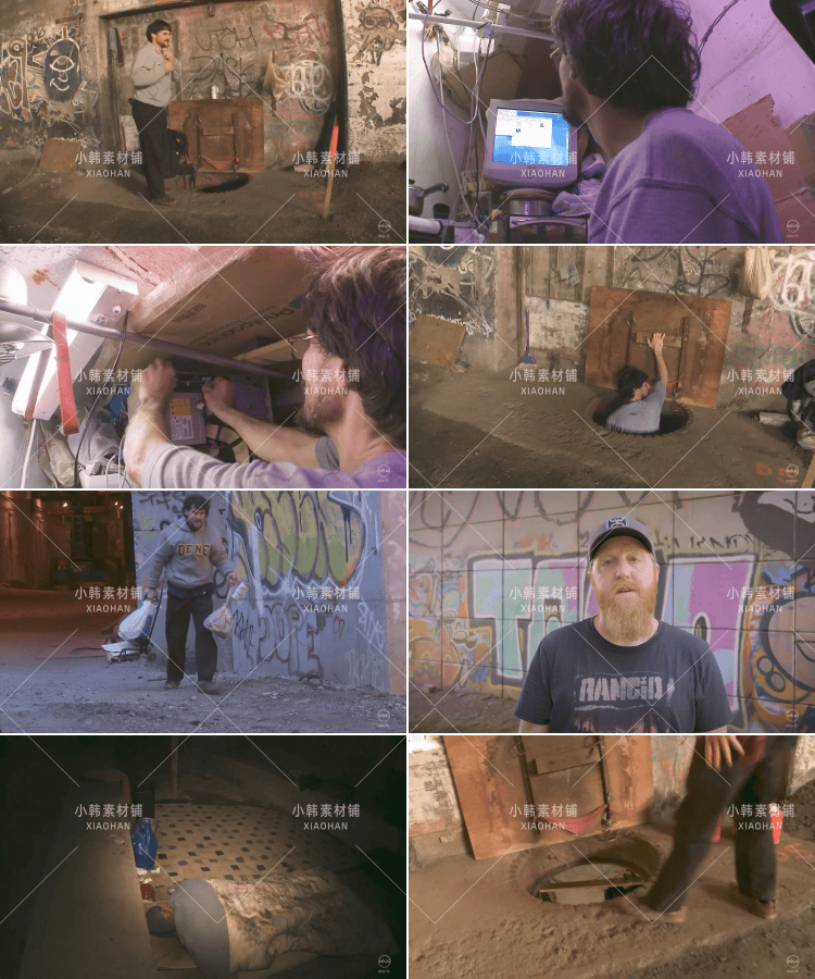 美国穷人生活纪录片住在纽约地自媒体电影解说抖音短视频素材