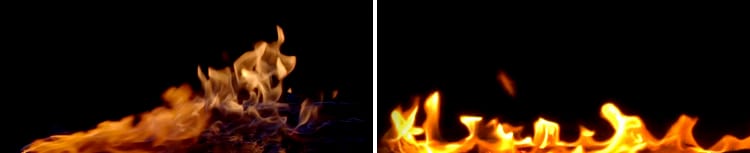 火焰火苗火堆篝火大火燃烧动态效果pr_ae合成MOV透明通道视频素材