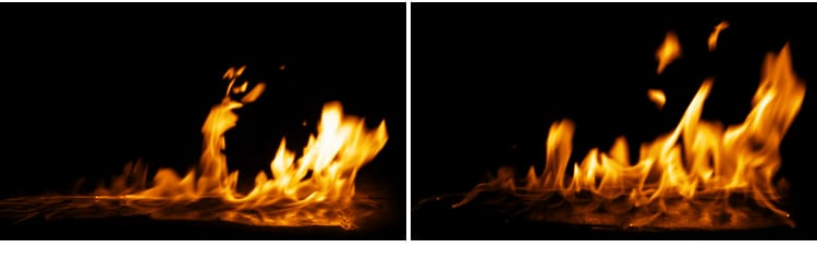 火焰火苗火堆篝火大火燃烧动态效果pr_ae合成MOV透明通道视频素材