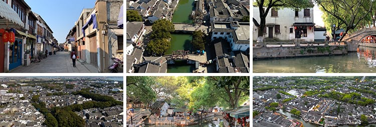 苏州同里古镇建筑旅游景点地标烟雨江南水乡风光高清剪辑视频素材