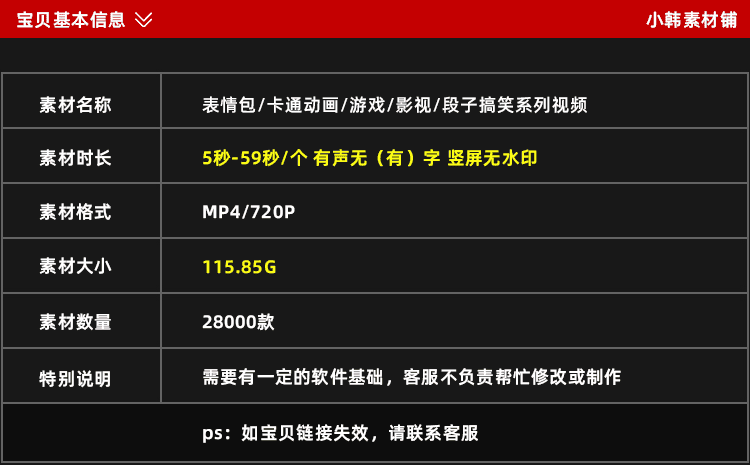 搞笑表情包短视频系列热门素材高清背景爆笑音效包转存剪辑合集