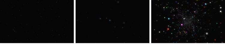 小星星闪烁星光舞台动态合成背景ae_pr唯美粒子mov透明通道视频素