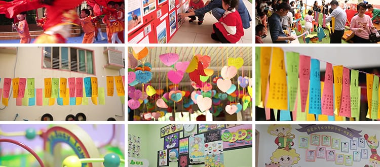 幼儿园外教育师孩子们快乐童年儿童节亲子活动互动玩游戏视频素材