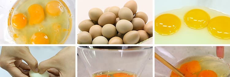 农家土鸡蛋蛋黄营养笨鸡蛋无公害草鸡蛋本鸡蛋宣传片高清视频素材