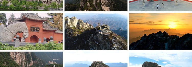 洛阳景点龙门石窟古城白马寺古建筑栾川老君山小浪底水库视频素材