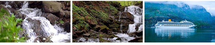 绿水青山生态自然绿色环保高山美景山林小溪水山清水秀短视频素材