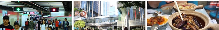 香港城市建筑航拍风光人文街景街道夜景车流人流地标实拍视频素材