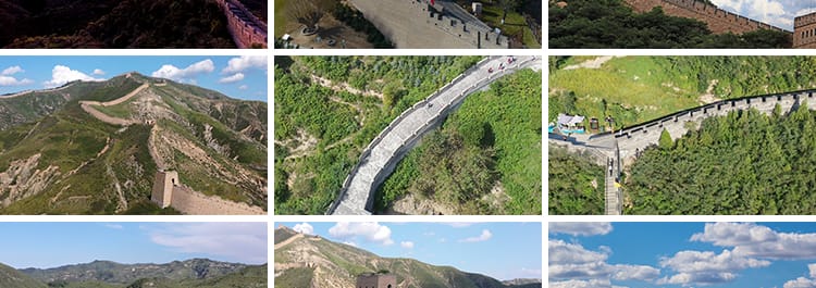 4K大气巍峨万里长城歌颂祖国大好河山壮丽美景旅游风光短视频素材