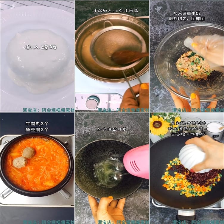 减脂瘦身食谱减肥餐轻食制作美食抖音短视频自媒体高清素材剪辑