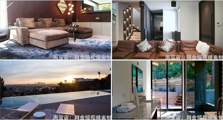 别墅豪宅室内装修设计效果图经典全景住宅实拍高清短视频抖音素材