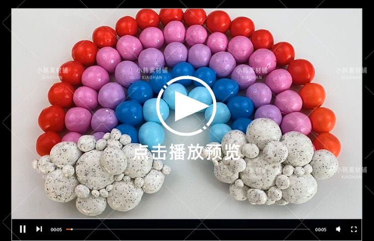 国外高清揉捏橡皮泥解压强迫症舒适减压无水印抖音快手短视频素材