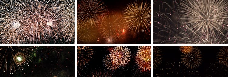 新年烟花燃放绽放实拍唯美浪漫夜景夜空绚烂喜庆礼花庆祝视频素材