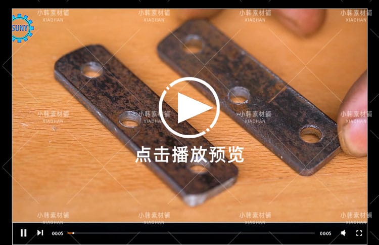 高清手艺人diy金属机械加工创意解压抖音短视频配音小说推文素材