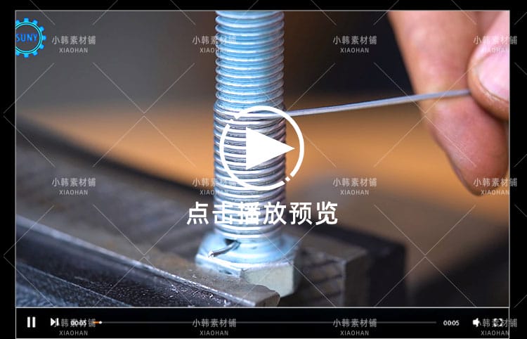 高清手艺人diy金属机械加工创意解压抖音短视频配音小说推文素材