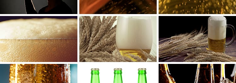 啤酒实拍倒啤酒喝啤酒泡沫特写碰杯宣传精酿气泡高清剪辑视频素材
