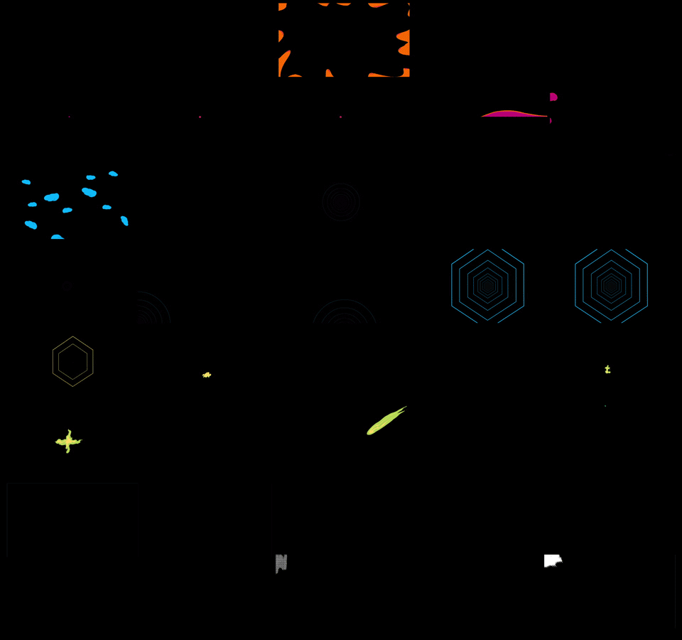 视频素材-365个二维卡通笔刷水墨液体烟雾爆炸干扰蒙版遮罩MG图形转场动画元素包 Mega Transition Pack