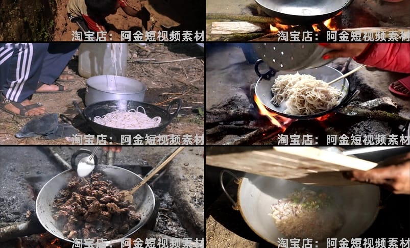 尼泊尔农村生活中长视频抖音快手无人直播伴侣高清视频场景素材