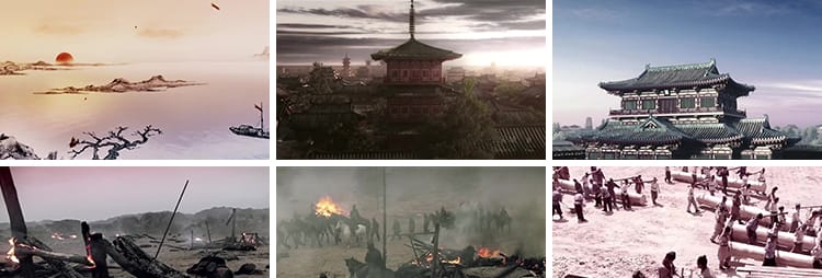 唐朝盛世街市大明宫唐宫殿唐俑安史之乱战争唐朝唐代文化视频素材