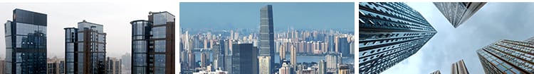 城市建筑写字楼现代商务大气高楼大厦玻璃幕高清实拍剪辑视频素材