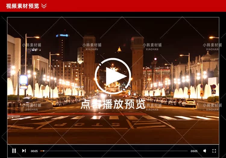 街道路灯夜晚忧伤下雨回家马路城市街道灯光自媒体短视频剪辑素材