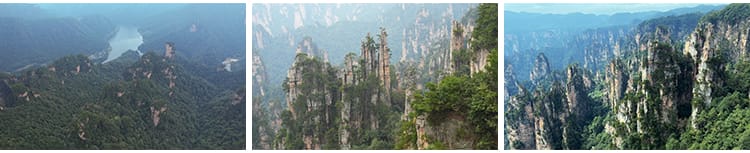 4K湖南张家界全景名胜旅游景点风景武陵源云海天门山高清视频素材