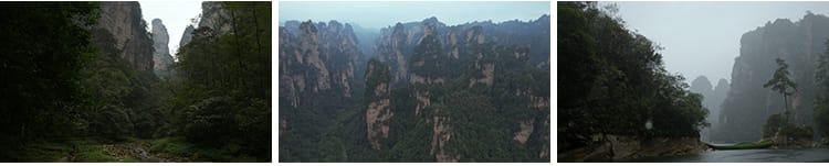 4K湖南张家界全景名胜旅游景点风景武陵源云海天门山高清视频素材