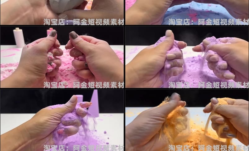 苏打粉揉搓手工横屏国外高清解压视频小说推文素材剪辑无水印引流