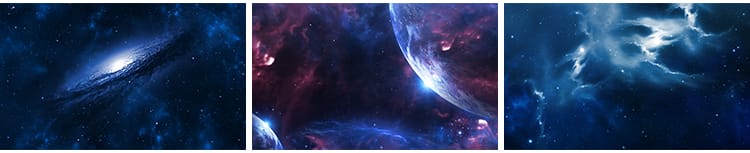 星空星云宇宙太空粒子穿梭4K高清年会表演出动态LED背景视频素材