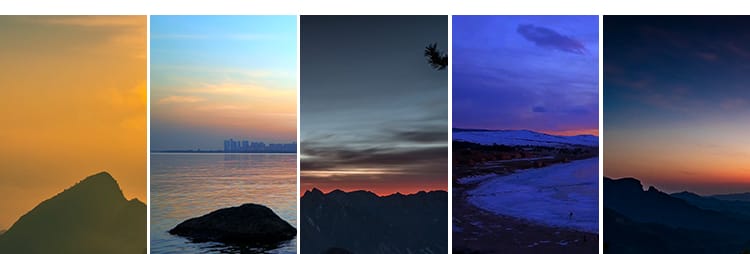 黄昏晚霞竖屏夕阳日出日落朝阳天空云彩治愈系风景延时短视频素材