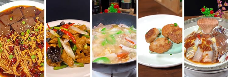 美食小吃甜品竖屏家常菜炒菜学做菜教程高清抖音自媒体短视频素材