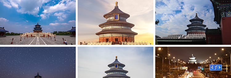 北京天坛公园风光旅游景点古建筑人流地标实拍高清剪辑短视频素材