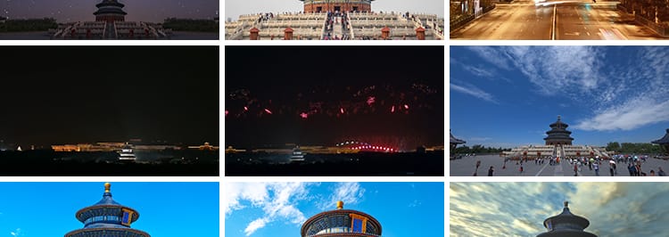 北京天坛公园风光旅游景点古建筑人流地标实拍高清剪辑短视频素材