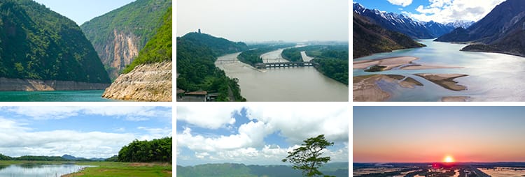 4K自然风景色风光唯美治愈系高山流水实拍航拍延时抖音短视频素材