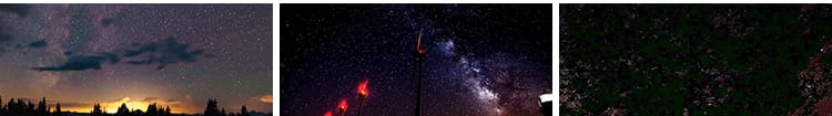 夜晚星空治愈系星光点点天空流星美景夜景自然风景抖音短视频素材