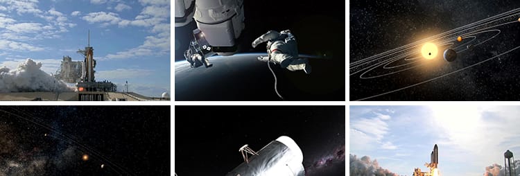 中国航天梦火箭发射器升空起点火神州号飞船宇航天员卫星视频素材